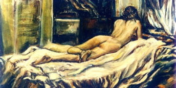 Ana Baxter "de espaldas Elizabetha"