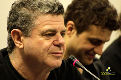 Conferencia de prensa de Bajofondo, Hotel Four Points 11/9/13 Foto: Agustín Fagetti