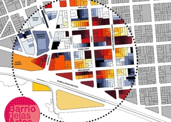 Mapa Barrio de las artes