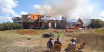 Foto: Ricardo Chango Figueredo - Incendio Punta Piedra