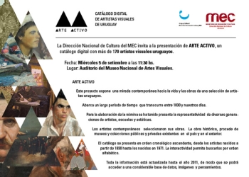 catálogo de artistas visuales de Uruguay