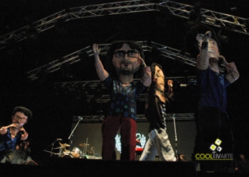 El Cuarteto de Nos en el Velódromo Municipal - Octubre 2013 © Federico Meneses