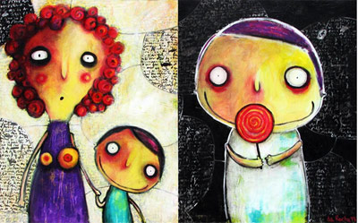 2013 - Nicolás da Rocha - El nene no me come. - Acrilico sobre lienzo y papel. 160 x 100 cm 2013 - Nicolás da Rocha - El nene no me come. - Acrilico sobre lienzo y papel. 160 x 100 cm