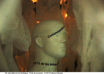 Exposición No retornable de Ana Rodríguez - Noviembre 2012 Punto de Encuentro DNC MEC © Federico Meneses