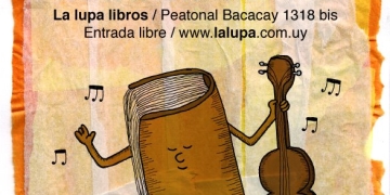 Nacho Toso y Papina De Palma juntos en La Lupa Libros