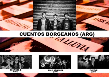 AYER LA LLUVIA “CAMPAÑA DEL JUGUETE 2014” – Cuentos Borgeanos (Ar.), Nico Sánchez, Control Z y Puzzle de Uruguay