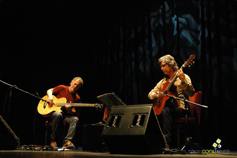 Gustavo Ripa y Popo Romano exponentes de la música instrumental uruguaya, se presentaron en la Sala Zitarrosa aunando repertorios de sus CD’s, con nuevas versiones solos y juntos. 25 de Julio de 2014 © Federico Meneses