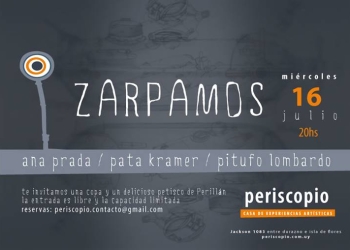 PERISCOPIO – ASOMANDO EN LA AGENDA CULTURAL - 16 de Julio de 2014 Inauguración