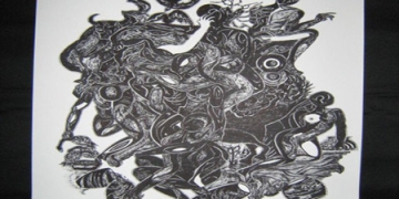 Tinta, acrílico y madera, entrevista a Carmen García Pernas