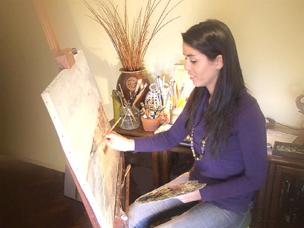 Espátula y óleo, entrevista a Carolina Lorda