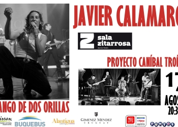TANGO DE DOS ORILLAS – JAVIER CALAMARO Y PROYECTO CANIBAL TROILO EN LA SALA ZITARROSA