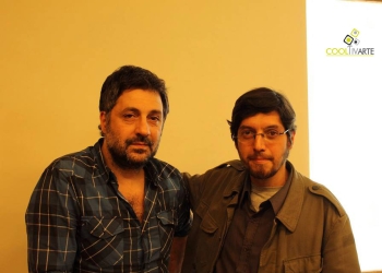 imagen - Garo Arakelian con paulo roddel - foto Juan Fielitz