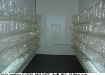 imagen - V. Píriz / S. Castro - LA HABITACION QUE NO SIRVE PARA NADA - EAC MONTEVIDEO © Federico Meneses