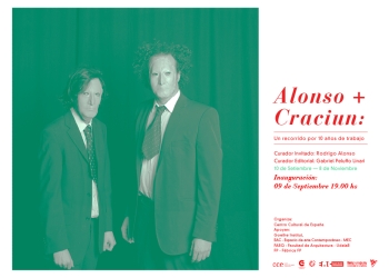 alonso+craciun: 10 años - Martes 09 a las 19 hs. CCE!