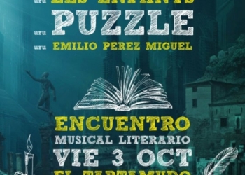 “AYER LA LLUVIA” CON LES ENFANTS, PUZZLE Y ALBRIO (Arg) EN EL TARTAMUDO. Encuentro musico/literario