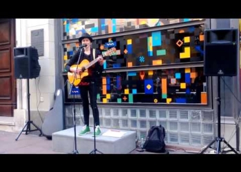 Magela Ferrero canta Thank you y Adiós en el CCE / FILBA