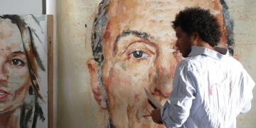 Los retratos efímeros de César Biojo