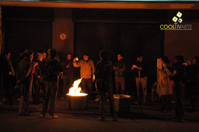 imagen - Ronda de poetas en Tollgallery - Agosto 2009 - © Federico Meneses