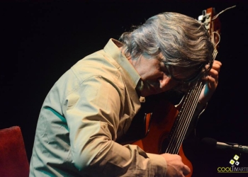 imagen - Gustavo Ripa y Popo Romano exponentes de la música instrumental uruguaya, se presentaron en la Sala Zitarrosa aunando repertorios de sus CD’s, con nuevas versiones solos y juntos. 25 de Julio de 2014 © Federico Meneses