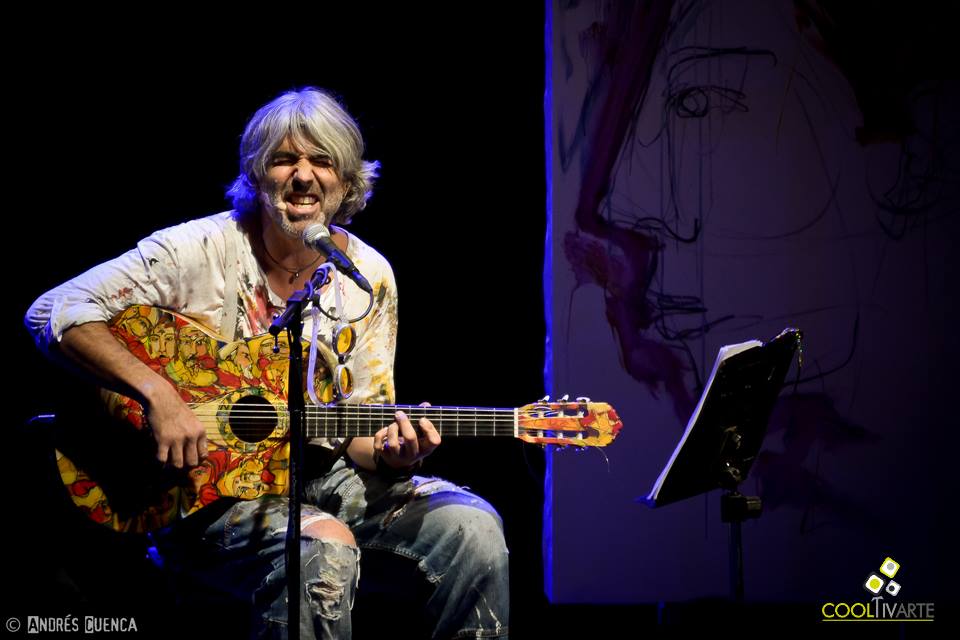 Claudio Taddei presentó "InTuiTiVo" - sala Hugo Balzo del SODRE - Noviembre 2014 - foto: Andrés Cuenca