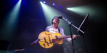 imagen - Fernando Cabrera en La Trastienda El artista junto a su banda presentando el nuevo álbum "Viva la Patria". 18/07/2014 - Montevideo, Uruguay. Fotografías: © Carlos Lebrato
