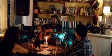 imagen - Fernando Cortizo / Lala cafe con libros / 17 Enero 2015 / ©2015MichelleAltier