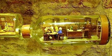 Imagen: bar y almacén en baja - http://arteotroenuruguay.blogspot.com/