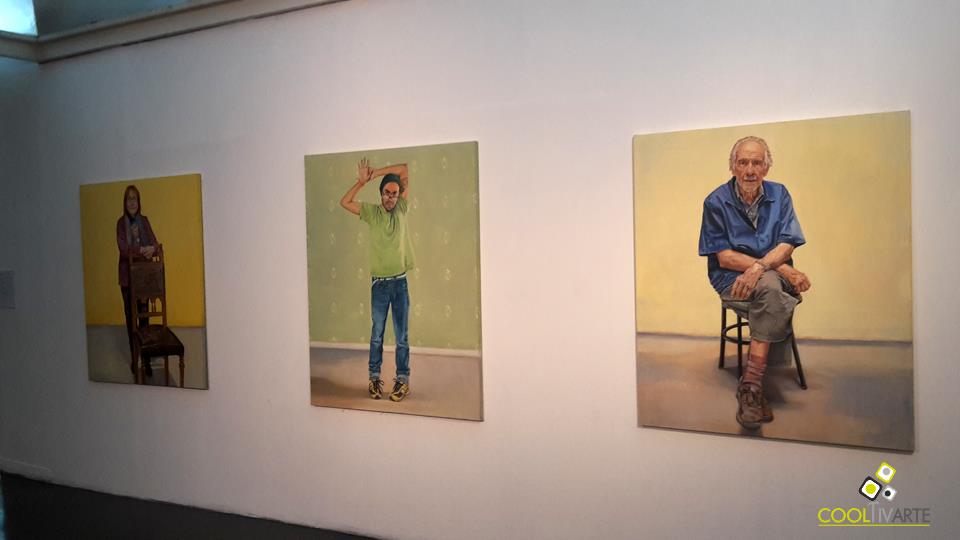 imagen - Visita al Centro de exposiciones Subte con su muestra "Colectiva / Retratos Contemporáneos o panorama actual de una subjetividad fragmentada" Marzo 2015 - Registro de celular Foto © Federico Meneses