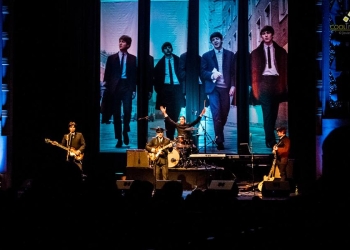 imagen - Danger Four, nombrados "Embajadores Itinerantes de los Beatles en el Mundo" por la BBC de Londres, en Sala Zitarrosa. 27 de Junio 2015 - Foto © Javier Fuentes