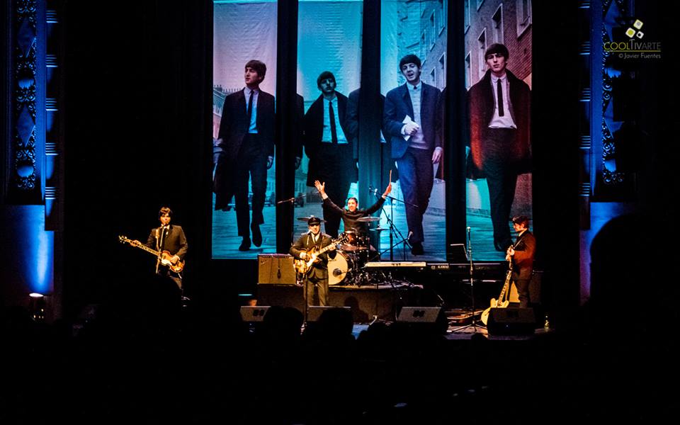 imagen - Danger Four, nombrados "Embajadores Itinerantes de los Beatles en el Mundo" por la BBC de Londres, en Sala Zitarrosa. 27 de Junio 2015 - Foto © Javier Fuentes
