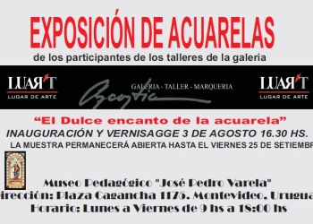 imagen - exposición acuarela