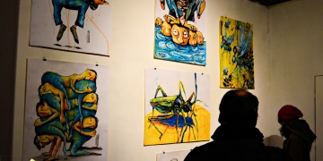 imagen - Un noche de música, poesía y exposiciones en Pera de Goma Foto: Paola Scagliotti