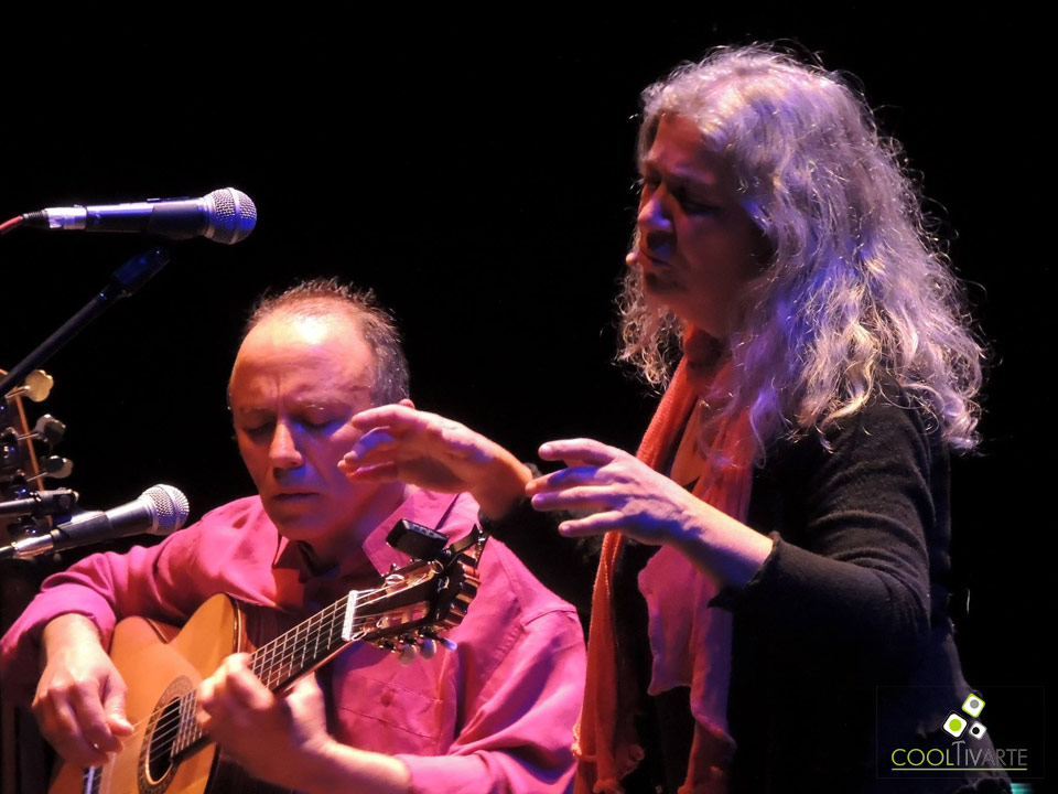Berta Pereira y Pollo Píriz - Auditorio Sodre (Hugo Balzo) 19 de setiembre 2015 -&nbsp;Foto © Karen Bernardi