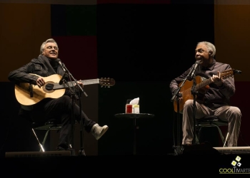 Caetano Veloso / Gilberto Gil - 12 de Setiembre 2015 - Velódromo Municipal Foto © Martin Pereira