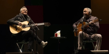 Caetano Veloso / Gilberto Gil - 12 de Setiembre 2015 - Velódromo Municipal Foto © Martin Pereira