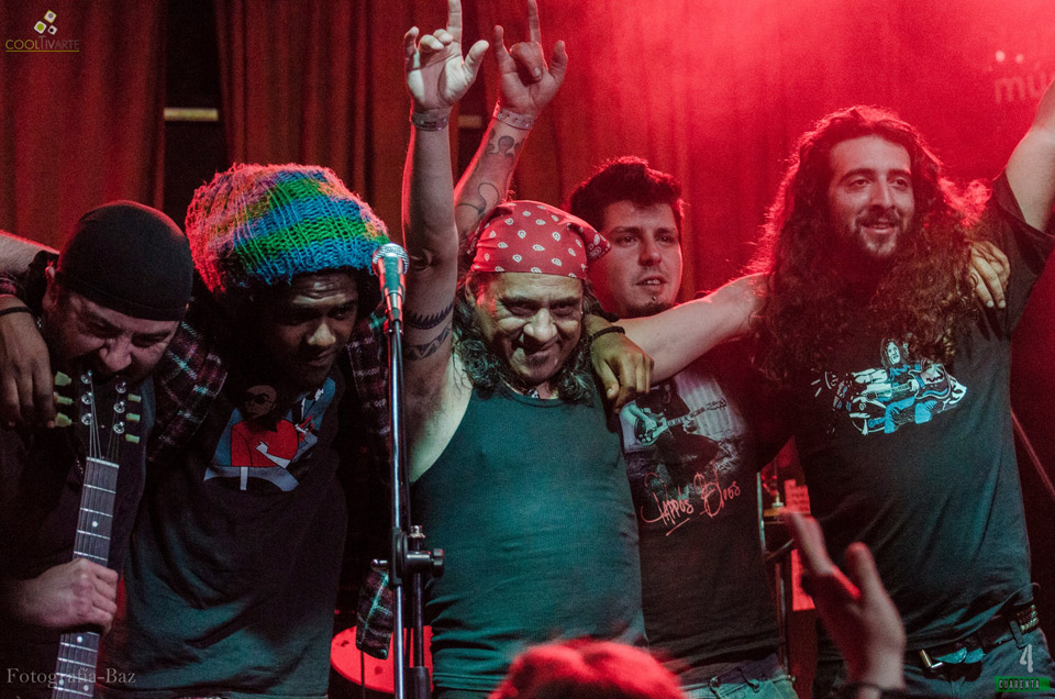 Luis Robinson & La vieja escuela - setiembre 2015 Foto © Carlos Baz