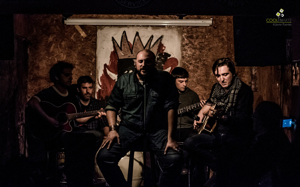 Lugosi en el Solitario Juan, presentando nuevo material. 7 de Octubre de 2015. Foto © Javier Fuentes