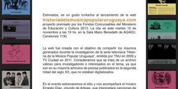 Historia de la Música Popular Uruguaya