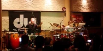 Karl Perazzo y Pepe Jimenez en uruguay