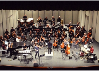 Orq. Filarmónica de Montevideo +Federico Nathan Quinteto foto michelle altier