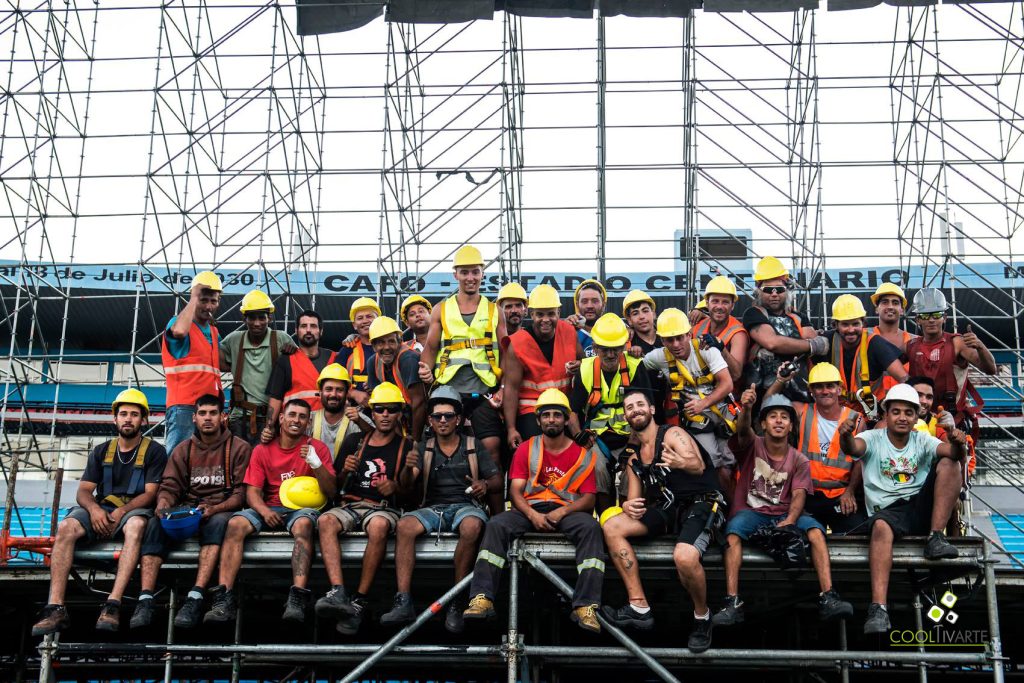 The Rolling Stones - Un escenario no se levanta solo-foto-martin pereira