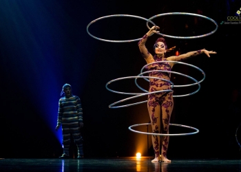 Pequeño adelanto de lo que fue el preestreno de KOOZA by Cirque du Soleil. Cirque du Soleil. 8 de Marzo de 2016. Foto © Javier Fuentes Photography