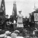 Rosa Luxemburgo en un acto de masas