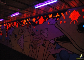 Nicolás Sánchez Alfalfa Marcelo Vidal Chindogu Nandy Cabrera Selectorchico PAPAYABEMBA KURIKOTO NAGÖLO - 9 de junio al 31 de julio de 2011 - Centro de exposiciones subte - Foto © Federico Meneses