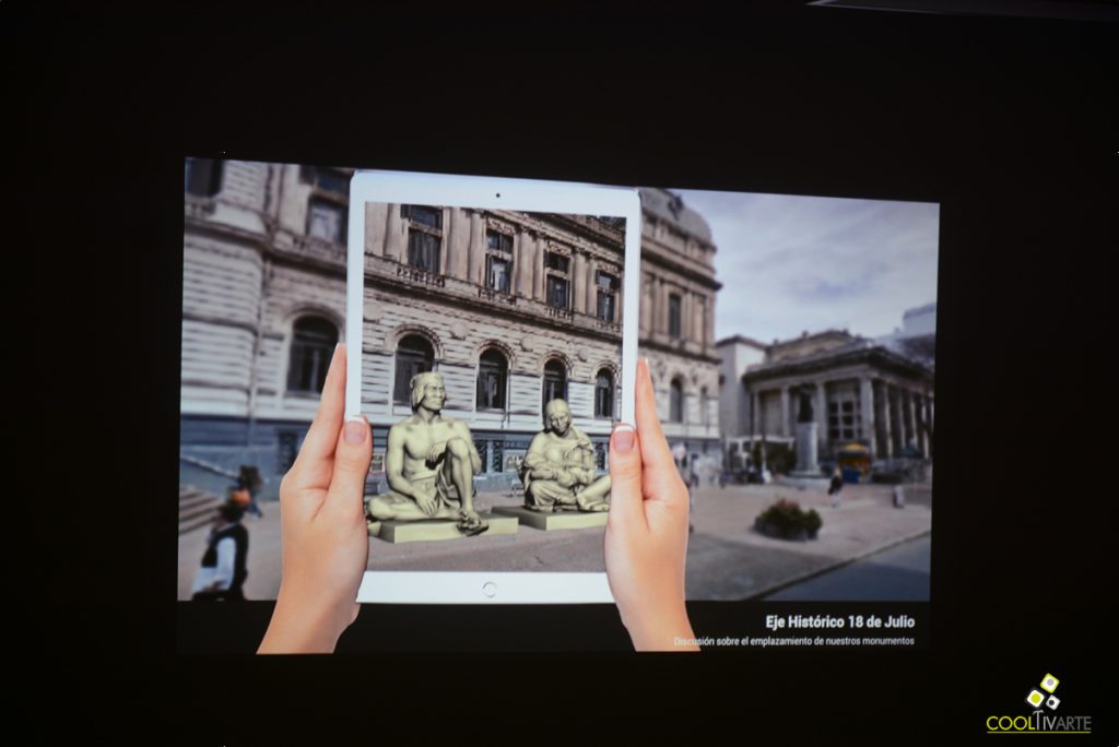REALIDAD VIRTUAL Y AUMENTADA EN MONUMENTOS DE URUGUAY Por Fernando Foglino - Espacio de Arte Contemporáneo - 23 de setiembre de 2016 - Foto © Federico Meneses