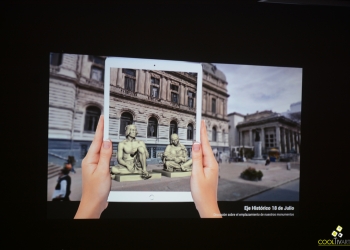 REALIDAD VIRTUAL Y AUMENTADA EN MONUMENTOS DE URUGUAY Por Fernando Foglino - Espacio de Arte Contemporáneo - 23 de setiembre de 2016 - Foto © Federico Meneses