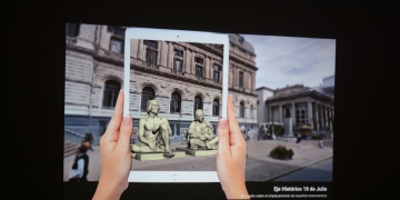 REALIDAD VIRTUAL Y AUMENTADA EN MONUMENTOS DE URUGUAY Por Fernando Foglino - Espacio de Arte Contemporáneo - 23 de setiembre de 2016 - Foto © Federico Meneses