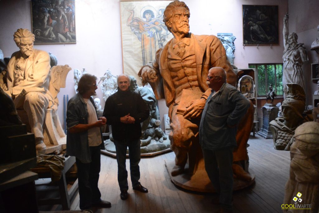 Visita guiada al taller de José Luis Zorrilla de San Martín - Octubre 2016 - Foto © Federico Meneses Visita guiada al taller de José Luis Zorrilla de San Martín - Octubre 2016 - Foto © Federico Meneses
