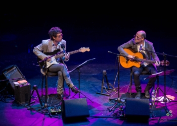 Gala Brecha - Fernando Cabrera cantando a Mateo y Darnauchans - 3 de diciembre2016 - Teatro Solís - Foto © Lucía Coppola