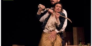 Teatro Julia - Una tragedia naturalista - Casa de la Cultura de Maldonado - enero 2017 - foto Servando Valero